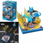 BLOKEES Originalus POKEMON Snorlax Lucario Scyther Cinderace Charizard Klasikiniai Specialiųjų Efektų Aksesuarai Veiksmo Figūrėlė Žaislas Dovana