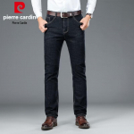 Pierre Cardin Vyri&scaron;ki Pavasariniai Tiesūs Laisvo Kirpimo Tamprūs Džinsai 33