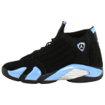 Jordan Air Jordan 14 Vintažiniai krep&scaron;inio batai Unisex Juodi Mėlyni 487471-007 44 white