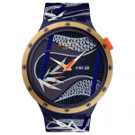 SWATCH Vyri&scaron;kas laikrodis SB05Z700 Black Dial