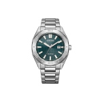 Citizen Eco Drive &Scaron;viesos Varomas Kvarcinis Mechanizmas Nerūdijančio Plieno Apyrankė Laikrodis 41mm Unisex Žalias Ciferblatas BM7630-80X BM7630-80X