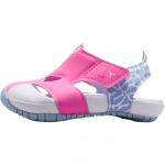 Jordan Flare TD Rožiniai Mėlyni Balti Mažylių Sandalai CI7850-604 25