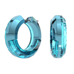 Swarovski Simple Lucent Dideli auskarai lankeliai Moteri&scaron;ki auskarai Mėlyni 5629220 Box (Random Color)