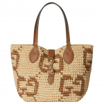 Gucci Cruise GG ra&scaron;to pirkinių krep&scaron;ys Moteri&scaron;kas krep&scaron;ys Natūraliai rudas 818223-9AAGM-9767 Gift Set(Basic Set+Box+Shopping Bag)