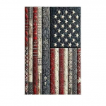 Pasidaryk pats 5D deimantinės tapybos rinkinys Amerikos vėliavos dizainas Pilnas gręžimas Siuvinėjimo amatas Sienų dailė 76 2x122cm namų dekoravimui ir dovanai