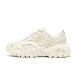 Skechers DLites Hiker Patogūs universalūs smūgius sugeriantys ilgaamžiai žemi tėčio batai moteri&scaron;kas sportbačio modelis Off-White 180134-OFWT 37