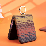 Skirta Samsung Galaxy Z Flip 8 7 6 5 4 3 Anglies Pluo&scaron;to Tekstūros Magsafe Žiedo Vyrio Dėklas Ekrano Apsauginė Plėvelė Belaidžio Įkrovimo Dangtelis For Galaxy Z Flip6 brown