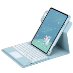 360 laipsnių besisukantis dėklas su klaviatūra iPad 11 A16 11 colių plan&scaron;etiniams kompiuteriams Dangtelis iPad 11 kartos A16 dėklui A3355 A3356 A3354 Funda German gray