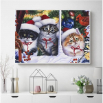 5d deimantinis dažymas viso kvadrato grąžtas deimantinis siuvinėjimas kryželiu medžio mozaikos paveikslėlis Namų dekoras Full Round (20X30CM)