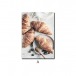 &Scaron;iuolaikinis vynas Gėrimas Maistas Kava Duona Virtuvė Plakatas Drobė Spaudinys Sienos Menas Tapyba Paveikslėlis Valgomojo Restorano Įrengimas 21X30cm No Frame