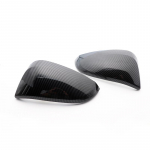 carbon fiber chrome Side Mirror Cover Parts Black Mirror Trim For Toyota Fortuner hilux Sw4 revo rocco 2016 2017 1 set