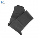 Car Accessories Perforated Leather Interior Steering Wheel Cover Trim For Hyundai i30 2017 2018  Elantra juoda