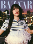 2023.11 Harper's BAZAAR KOREJA IVE WONYOUNG & (G)I-DLE MINNIE dangtelis MINNIE-BLUE