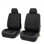 PU odos universalus kvėpuojantis automobilio sėdynės pagalvėlės užvalkalas automobilio sėdynės vandeniui atsparus apsaugas 2 seats