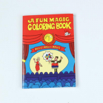 Mini dydis Linksma magi&scaron;ka spalvinimo knyga Komedija Magi&scaron;ka spalvinimo knygelėStebuklingi triukai Iliuzija Vaikų žaislų dovanų kelionė I&scaron; arti Gatvės magijos gudrybės raudona