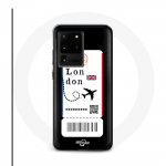 Coque pour Samsung Galaxy S20 Ultra Billet d'avion London
