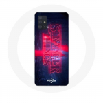 Coque pour Samsung Galaxy A71 Stranger Things Logo Transparent Saison 4 Bande annonce 2022