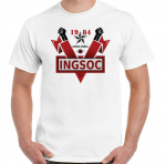 Ingsoc 1984 m. George'o Orwello i&scaron;galvotas romanas Anglų socializmas Top unisex mar&scaron;kinėliai S