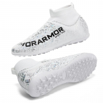 31-48 Auk&scaron;tos kokybės auk&scaron;čiausios kokybės futbolo batai jaunimui sulaužyti smeigtukai Vyri&scaron;ki suvarstomi guma Mink&scaron;tas padas Didelio dydžio futbolo batai 40 balta