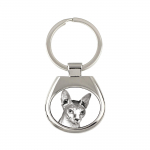 Sphynx - keychain with a cat, keychain with a print, personalized pendant from the Art-Dog brand