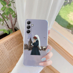 Mergaičių mink&scaron;tas silikoninis dėklas, skirtas Xiaomi Redmi Note 13 Pro 13C Poco C65 Samsung A35 A55 M35 S24 Huawei Honor 200 iPhone fotoaparato apsauginis dangtelis Samsung Galaxy S20 FE