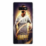 Coque Maniacase pour Samsung Galaxy Note9 Kylian Mbappe Real Madrid Wallpaper