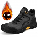 Rudens ir žiemos vyri&scaron;ki &scaron;ilti rai&scaron;teliais užsegami medvilniniai batai madingo prekės ženklo vyri&scaron;ki lauko patogūs dėvėjimui atsparūs slydimui žygio batai 38 chaki