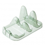 Puodo dangčio laikymo lentyna su stabiliu pagrindu U formos lizdu Daugiafunkcis stalinis &scaron;auk&scaron;tas, &scaron;akutė, mentele, virtuvės laikiklis žalia