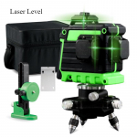 Lazerinio lygio mini didelio tikslumo visas auk&scaron;tos &scaron;viesos savaime i&scaron;silyginantis daugiafunkcis dvigubos juostos sieninio matuoklio rinkinys EU Plug žalia