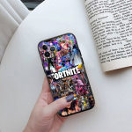 ED20 F-Fortnites telefono dėklas, skirtas iPhone 6 6s 7 8 11 12 13 14 15 XS Pro Max XR X SE Samsung S20 S21 S22 S23 S24 FE Ultra Plus Lite S21S A55 iPhone 12