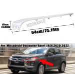 Priekinio buferio automobilio stilius, skirtas &bdquo;Mitsubishi ASX Outlander Sport 2020 2025 2025&ldquo; chromuotoms priekinių žibintų juostelėms, autodalys 6407A353 6407A420
