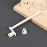 1 vnt. baltos spalvos plastikinės siuvimo ma&scaron;inos ritės kai&scaron;tis, ne&scaron;iojamas pakaitinis pagalbinis ritės kai&scaron;tis, skirtas 8280 ritės kai&scaron;čio siuvimo priedams