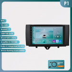 Hizpo Carplay 4G Android 13 Automobilinis radijas Smart Fortwo 2011-2015 Multimedijos vaizdo grotuvas GPS 2din Automagnetola I&scaron;manusis ekranas WIFI Bluetooth RDS FM P1 4Core 1G 32G