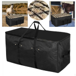 Hay Bale Bag Easy to Fill Household Storage with Double Carry Handles Horse Slow Feeder for