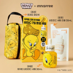 [Tweety leidimas] INNISFREE Vitaminas C Žaliosios arbatos fermentų skaistinamasis serumas 30 ml Papildymo rinkinys (+TWEETY krep&scaron;elis)