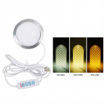 3D spausdintuvo dalis, skirta Bambu Lab LED lempos rinkiniui 001, pasidaryk pats modelio aparatūra be korpuso, &scaron;iltai balta, DC 5V, 3D spausdintuvo reguliuojamo ap&scaron;vietimo rinkinys Led Lamp Adjustable