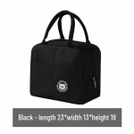 Izoliuota prie&scaron;piečių dėžutė studentams ir biuro darbuotojams, vandeniui atspari ir neriebi rankinė su didelės talpos ir aliuminio folijos pamu&scaron;alu.