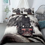 Flying Scotsman traukinio patalynės užvalkalų komplektas JK Vienvietis Dvigulis Karalienės dydis JAV Vienvietis Pilnas Karali&scaron;kas dydis Tarp Patalynės komplektų 140x200cm