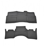 HELIOS S0056 200 serijos Hiace S-GL priekinio ir galinio denio uždangalų rinkinys 2 vnt. Juodas juoda