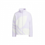 Adidas Originals Trefoil Didelis Logotipas Vilnos Stora Laisvalaikio Striukė Unisex Striukės Violetinė HR3488 XXXL