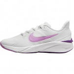Nike Star Runner 4 GS Balti su rožiniu Beyond Pink Vaikų sportbačiai Summit-White Viotech DX7615-103 38.5
