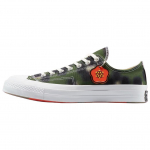 Kenzo x Converse Chuck 70 žemi Cypress Black White Unisex sportbačiai Žali A16291C 37.5