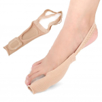 1 vnt. silikoninis didžiojo kojos pir&scaron;to įtvaras nuo kauliuko, tiesintuvas, kauliuko pir&scaron;tų separatorius, Hallux Valgus korektorius, apsauga, reguliatorius, pėdų priežiūra L