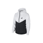 Nike Windrunner Sportinė Laisvalaikio Striukė Su Gobtuvu Moteri&scaron;kos Striukės Juoda Balta BV3939-101 L