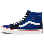 Vans Sk8 auk&scaron;ti sportiniai batai Unisex kedai Mėlyni Juodi VN0A4U3C2ND 35