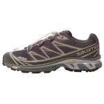Salomon Xt-6 Tinklelio Neslystantys Patvarūs Žemi Lauko Funkcionalūs Batai Vyri&scaron;ki Batai Violetiniai 471363 44