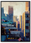 Plakat metropolis metropolia street art 21x30 cm