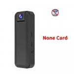 WiFi Hotspot Kamera, Ne&scaron;iojamas Skaitmeninis Vaizdo Įra&scaron;ytuvas, Auk&scaron;tos Rezoliucijos Naktinio Matymo Policijos Vaizdo Įra&scaron;ytuvas 【No Wifi】None Card juoda