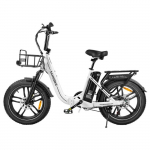 V&eacute;lo &Eacute;lectrique - SAMEBIKE - C05 Pro - Moteur 500 W - Batterie 36 V 13 Ah - Autonomie 70 km balta