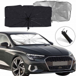 Automobilio saulės skydelis Skėtis nuo saulės Automatinis priekinio lango saulės skydelis Automobilio saulės skydelis Vidaus priekinio stiklo apsauga 150x70cm Style B